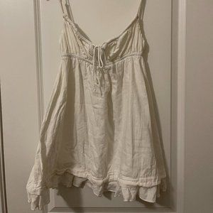 Princess Polly Empress of Love Mini Dress Size US 2 White